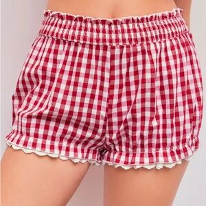 NWT Cider Gingham Set Medium